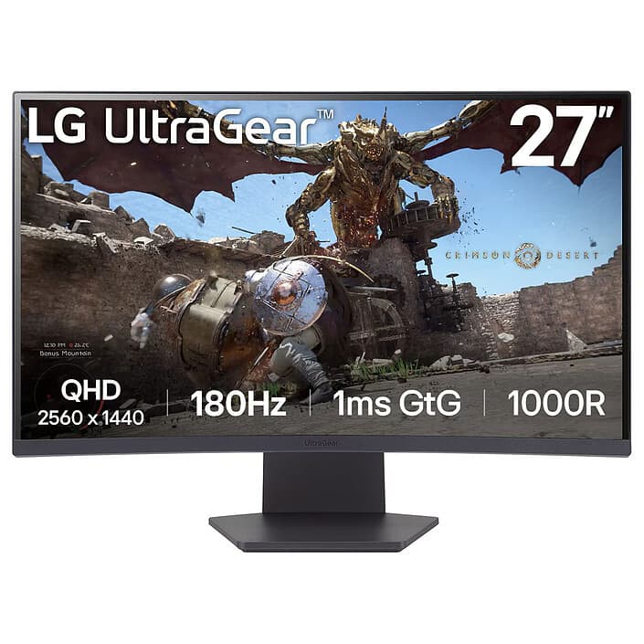 LG UltraGear 27'' : Performance Gaming 2.5K à 180 Hz