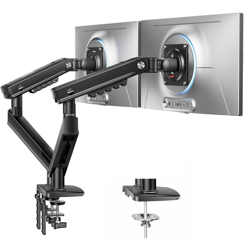 Support double écran Huanuo FlowLift Pro pour moniteurs 13-32"