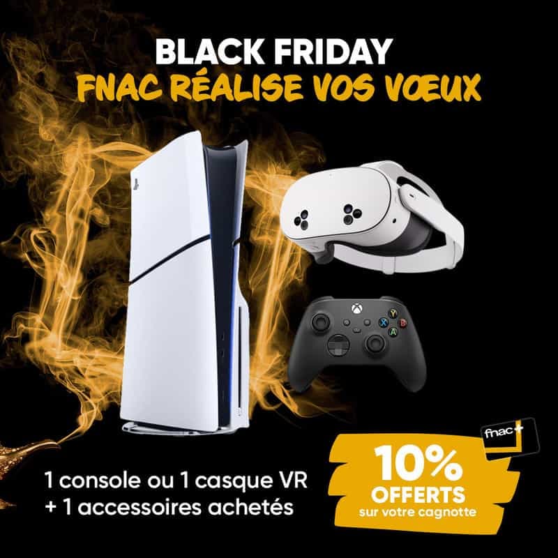 Offre spéciale: 10% de remise sur le compte fidélité pour l'achat d'une console avec jeu ou accessoire