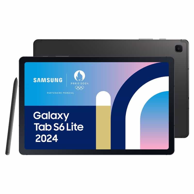 Découvrez la Tablette SAMSUNG Galaxy Tab S6 Lite 10,4' - 64 Go (2024) + 120€ en fidélité