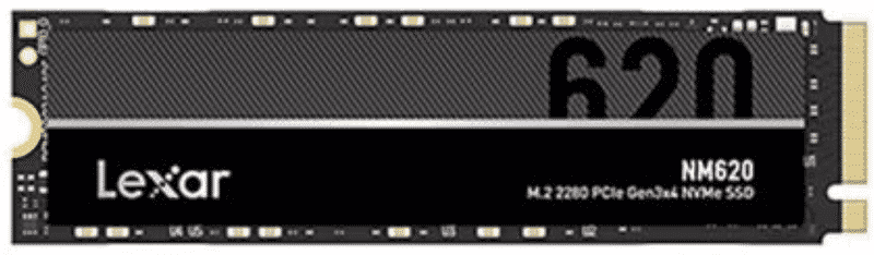 SSD Interne Lexar NM620 256 Go - Performances NVMe pour PC et portables