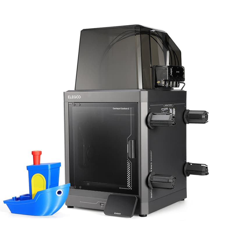 Code promo - Imprimante 3D ELEGOO Centauri Carbon 2 Combo : 4 couleurs, CoreXY et buse 350°C