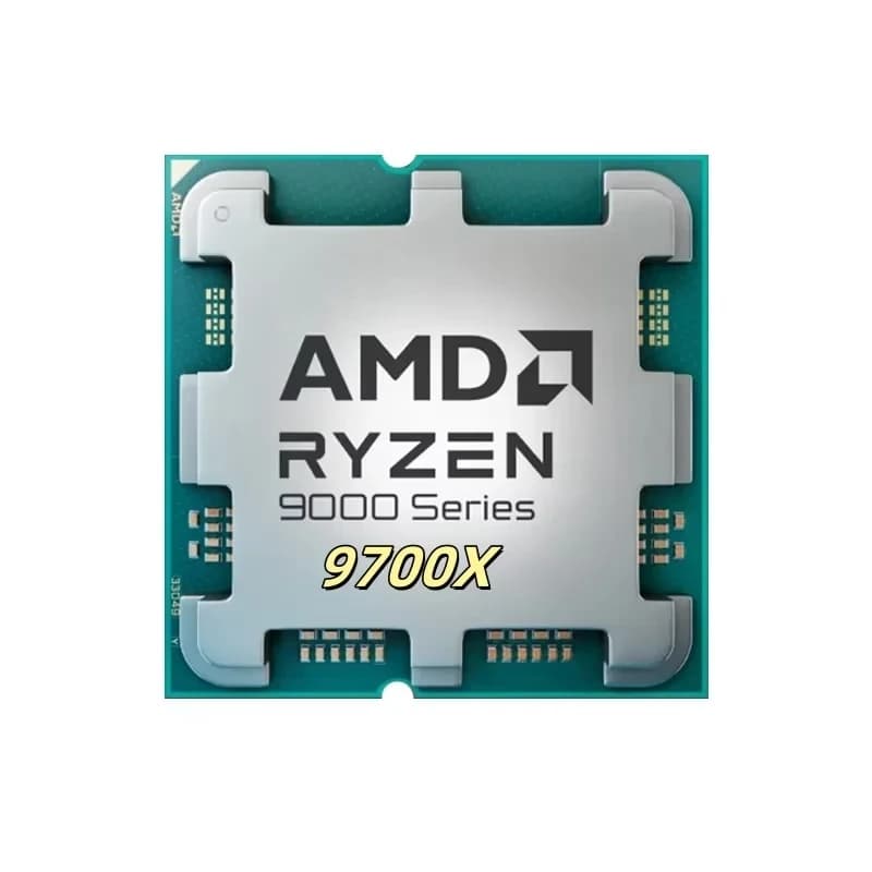 Processeur AMD Ryzen 7 9700X : 3.8 GHz à 5.5 GHz pour des performances optimales