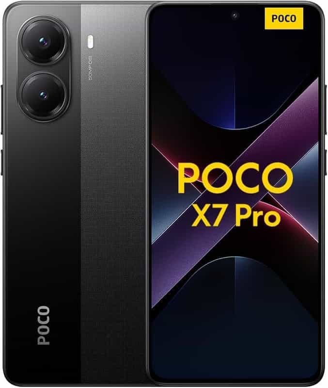 Smartphone Xiaomi POCO X7 Pro 6.67" : Écran Amoled 120Hz, Processeur Dimensity 8400-Ultra, 8 Go RAM, 256 Go, Appareil photo 50+8 MP, Batterie 6000mAh avec charge 90W