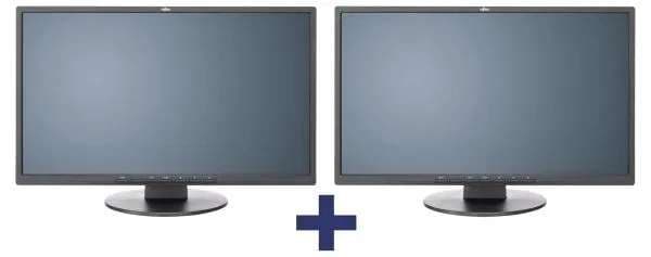 Offre spéciale : Lot de 2 Écrans PC Fujitsu E-Line E22-8 TS Pro 21,5" LED, FHD, IPS