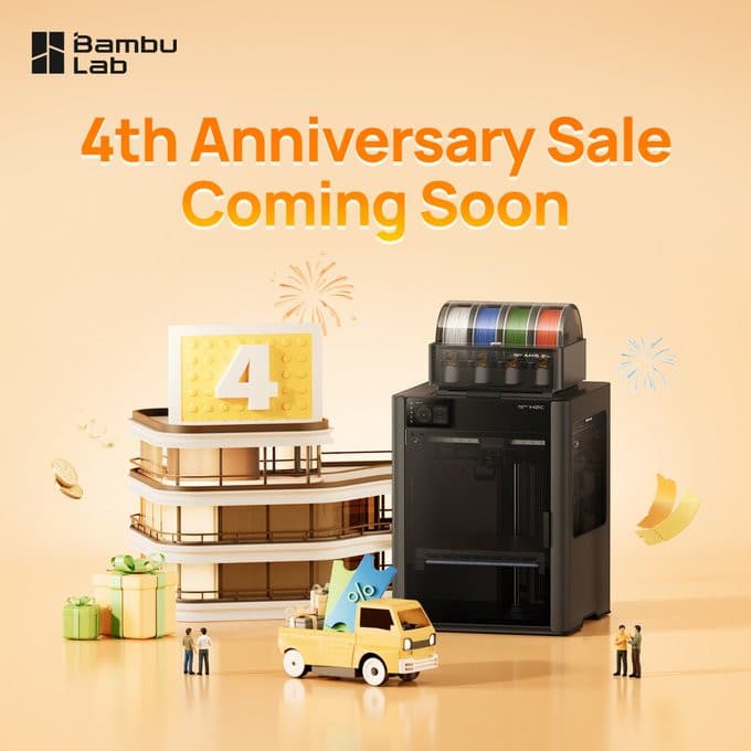 Promos exceptionnelles sur les imprimantes 3D Bambu Lab