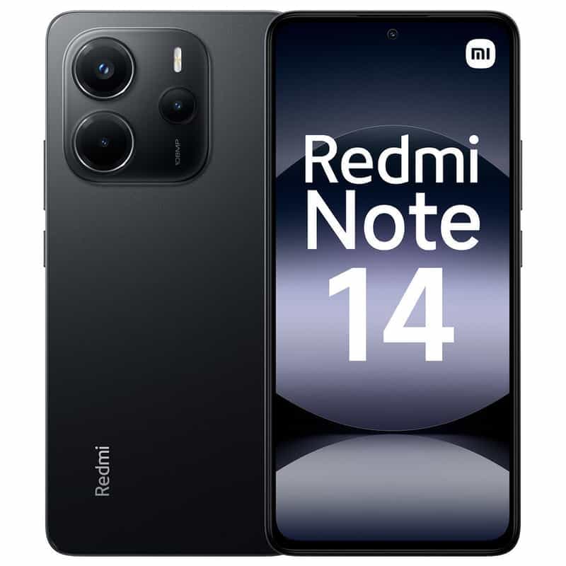 Smartphone Xiaomi Redmi Note 14 4G - 6.67" AMOLED, Helio G99, 8 Go RAM, 256 Go, 108MP, 5500mAh