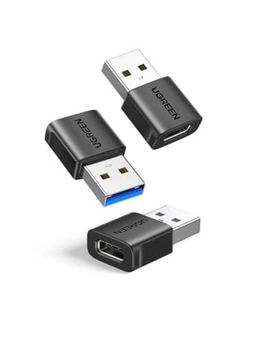 Pack de 3 adaptateurs USB-A vers USB-C 3.2 UGREEN - Jusqu'à 10Gbps