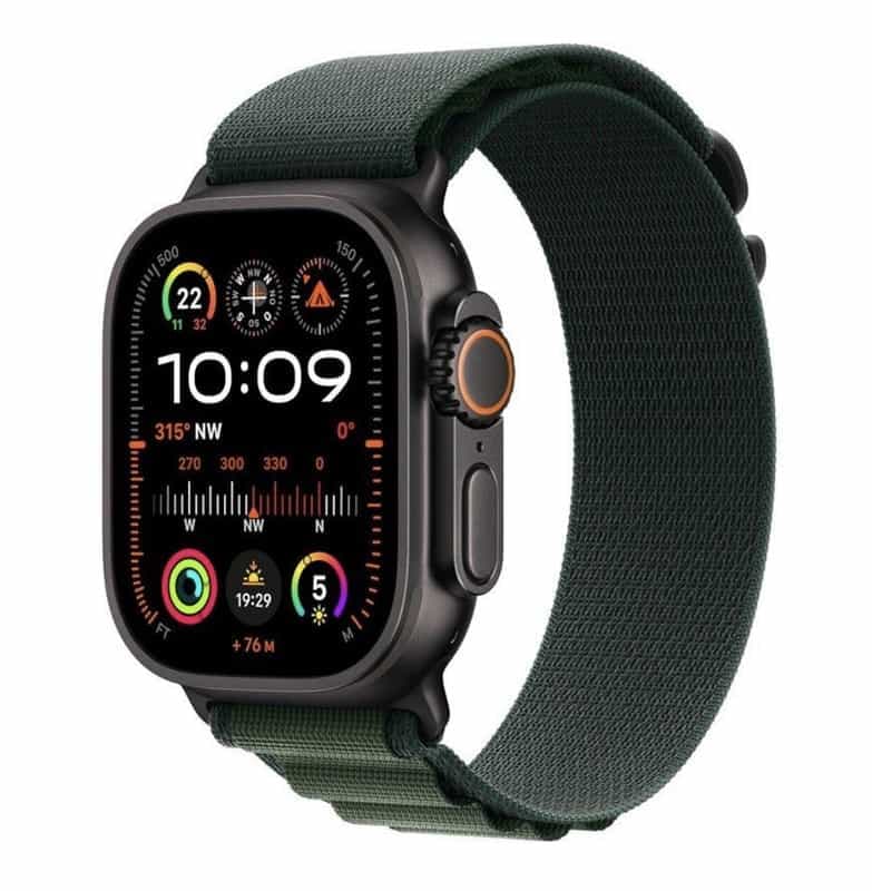 Montre intelligente Apple Watch Ultra 2 Titanium GPS Cellular 49 mm - Élégance et performance à votre poignet 🌟