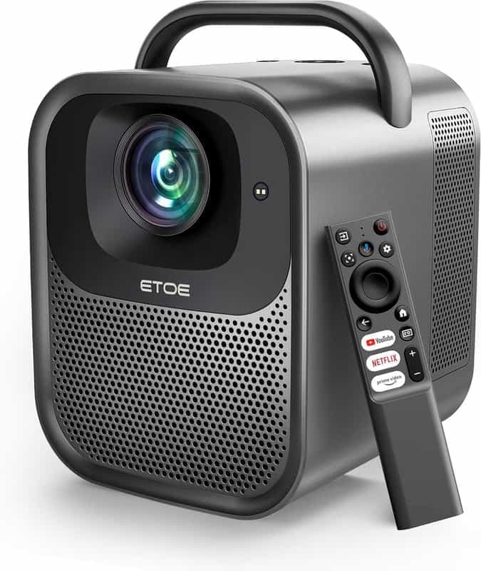 Découvrez le Projecteur LCD ETOE Seal Pro - 1000 ANSI, Full HD, Audio Dolby, Fonctionnalités Intégrées, Livraison Gratuite (Stockage en Europe)