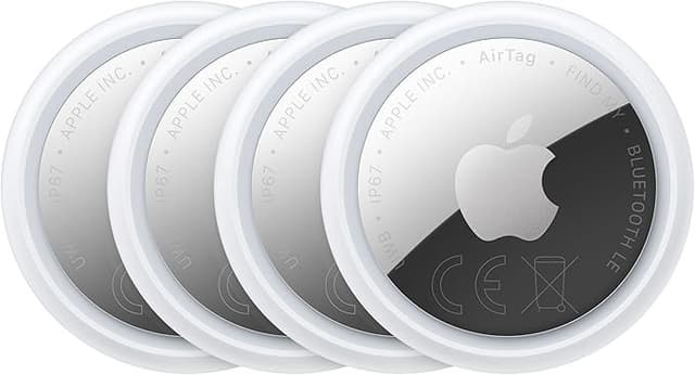 Lot de 4 AirTag 2e génération - Amazon Belgique