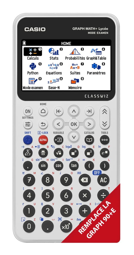 Casio Graph Math+ : la calculatrice idéale pour les maths