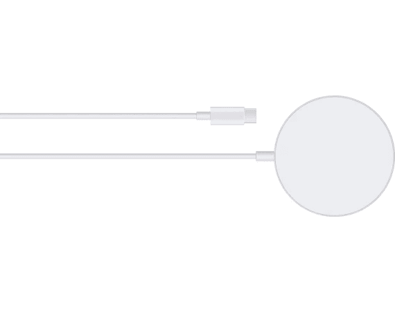 Station de recharge sans fil BigBen pour MagSafe - 15W (blanc)