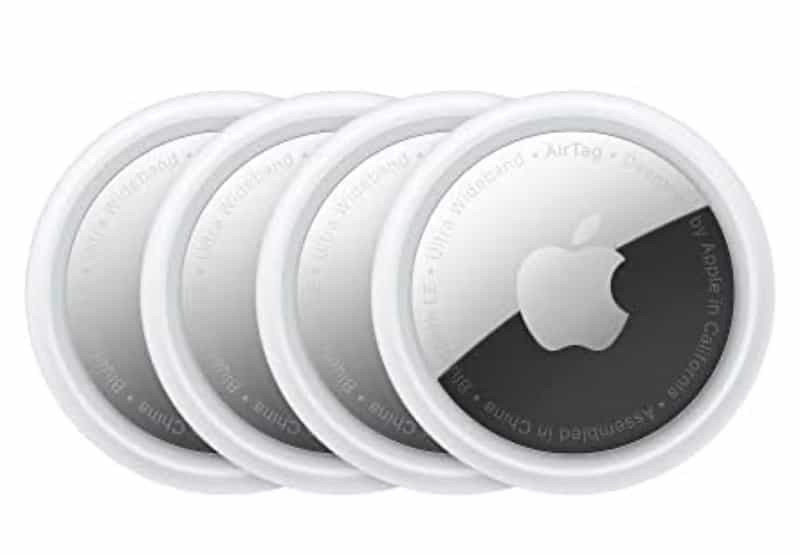 Pack de 4 balises Apple AirTag pour les frontaliers belges 🍏🔍