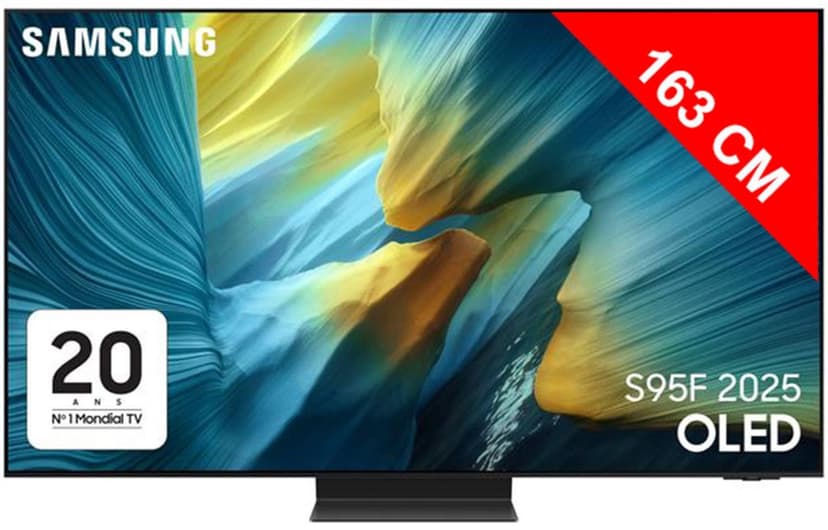 Code promo - Téléviseur Samsung TQ65S95F OLED 65 pouces : une expérience visuelle exceptionnelle
