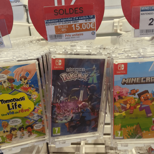 Pokémon Légendes Z-A : Disponible en version Switch à Auray
