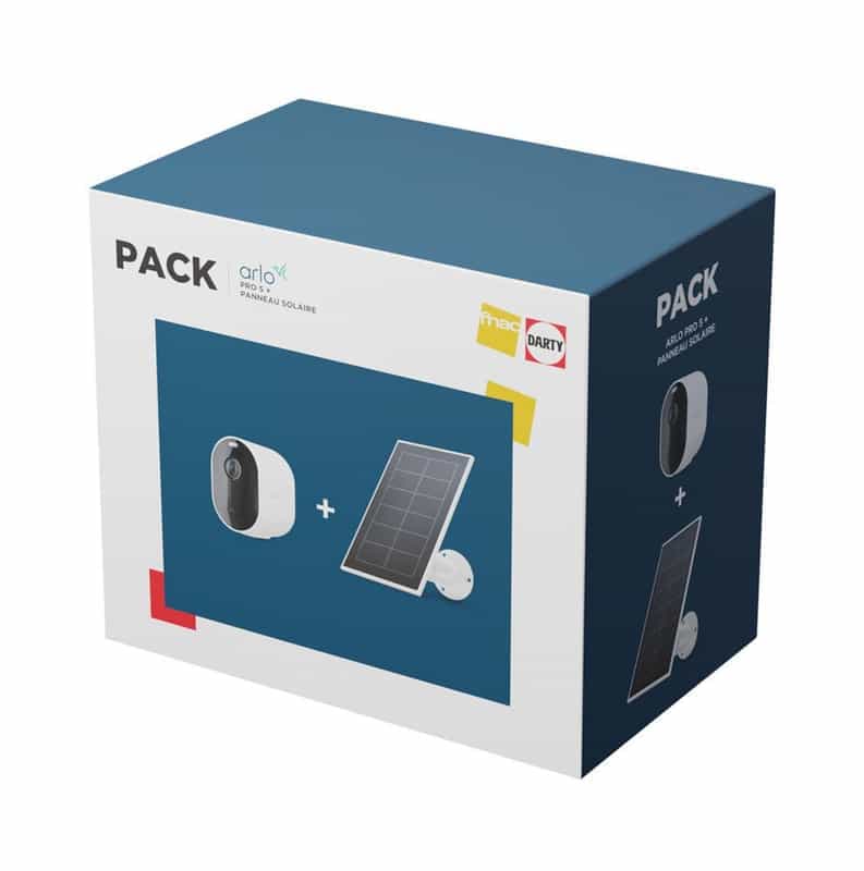 Pack Arlo Pro 5 2K+ avec panneau solaire (50€ remboursés)