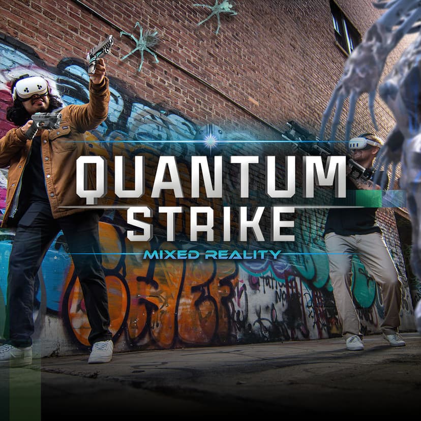 Quantum Strike : Aventure en réalité mixte sur Meta Quest