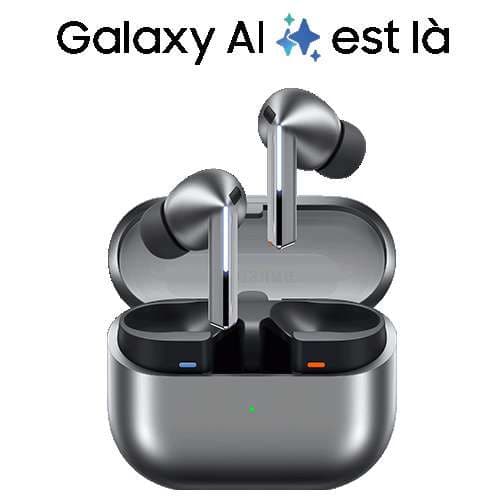 💥 Super offre : Écouteurs Samsung Galaxy Buds 3 Pro Argent à prix réduit ! 💸🎧