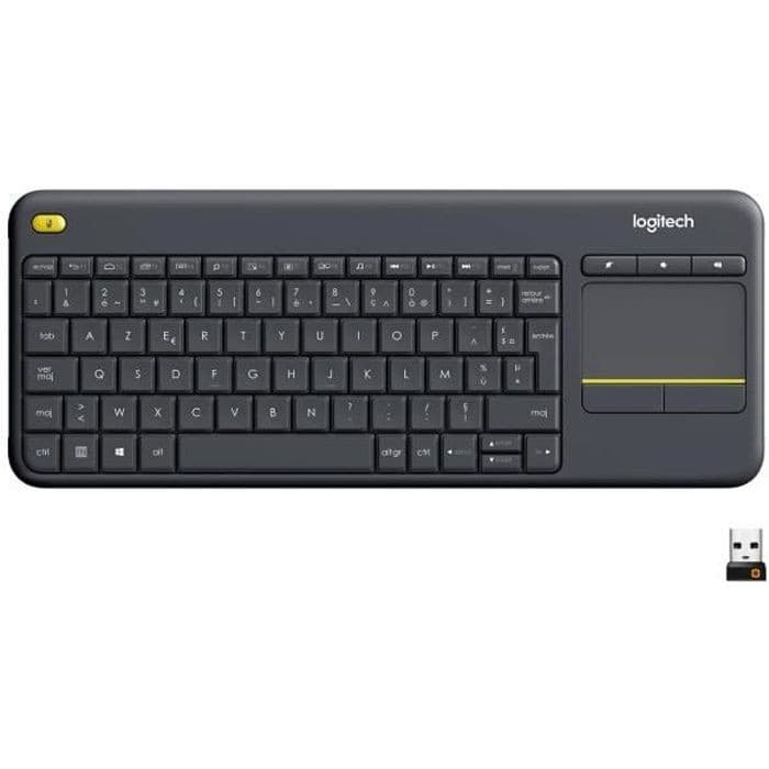 Clavier Logitech K400 Plus sans Fil avec Pavé Tactile