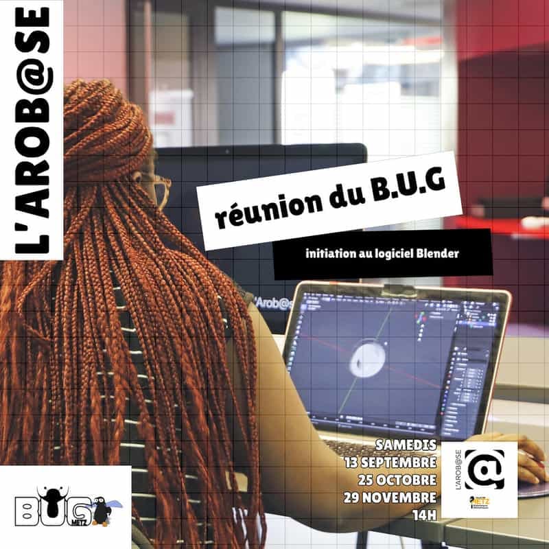 Initiation gratuite au logiciel Blender - Metz (57)