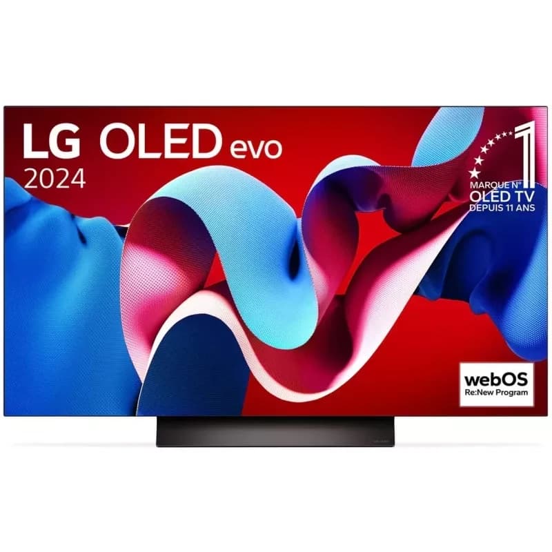 TV LG OLED77C4 77" - Qualité exceptionnelle 4K Dolby Atmos & Vision, Livraison gratuite!