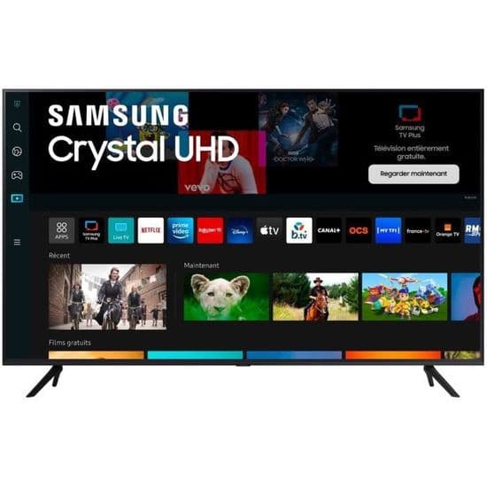 Téléviseur Samsung 65" TU65CU6905 - LED, 4K UHD, HDR10+, Smart TV