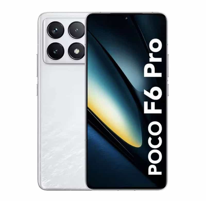 Offre spéciale : Smartphone Xiaomi Poco F6 Pro 5G, 6,67", 12 Go RAM, 512 Go, Blanc