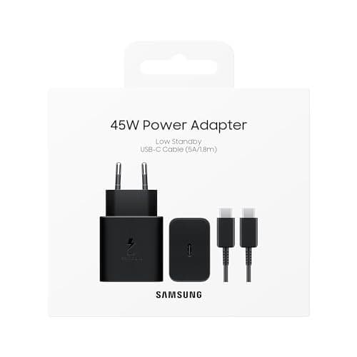 Chargeur Samsung T4511 45W Ultra Rapide avec Câble USB-C 1,8m - Remise de 20€