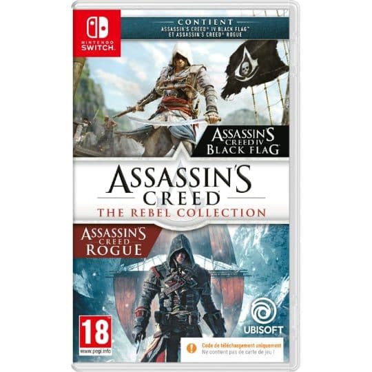 Assassin's Creed The Rebel Collection sur Switch - Code inclus