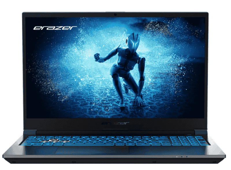 ERAZER Deputy P60 - PC Portable de Gaming 15.6'' FHD 144Hz, Processeur i7-12650H, Carte graphique RTX 4070 100W, 16Go RAM, 512Go SSD Sans OS