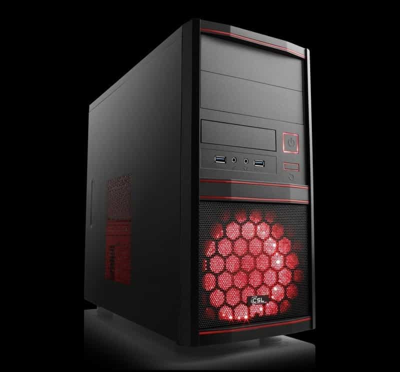 PC Gaming CSL Sprint 5683 - Ryzen 5 5500, RTX 4060 8 Go, 16 Go RAM, 500 Go SSD