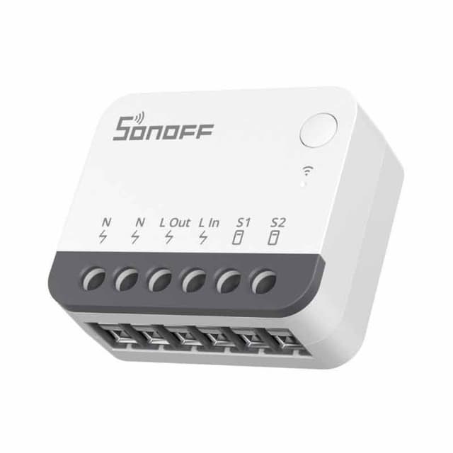 Contrôleur Zigbee Sonoff ON/OFF 10A pour domotique