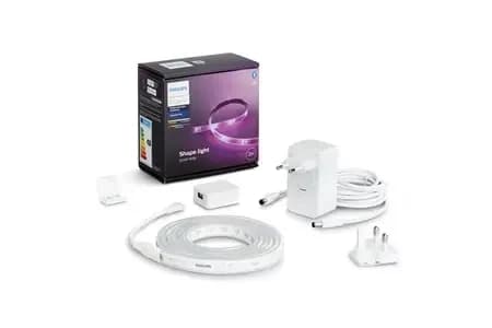Lot de 2 rubans lumineux Philips Hue Lightstrip Plus (2x 2m)