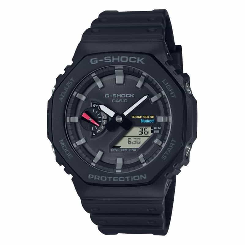Montre Connectée Solaire CASIO G-SHOCK GA-B2100-1AER avec Bluetooth