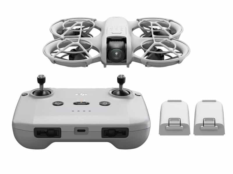 Code promo - DJI Neo Fly More Combo - Mini caméra 4K avec RC-N3 et 3 batteries