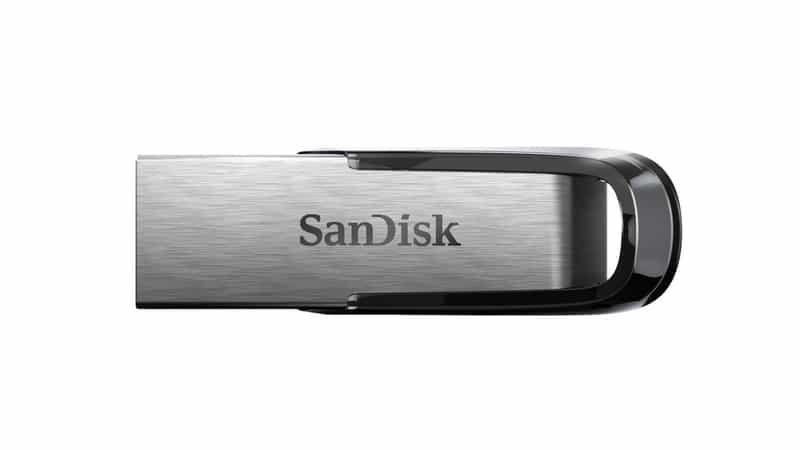 Stockage de données haute vitesse - Clé USB 3.0 SanDisk Ultra Flair 256 Go
