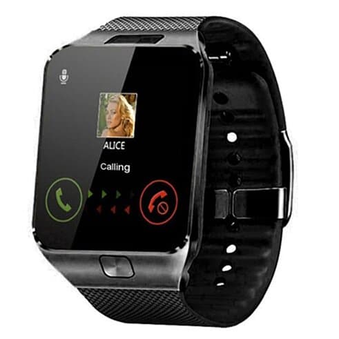 Montre caméra connectée bluetooth tout smartphone écran lcd tft 1.54 pouces noir yonis