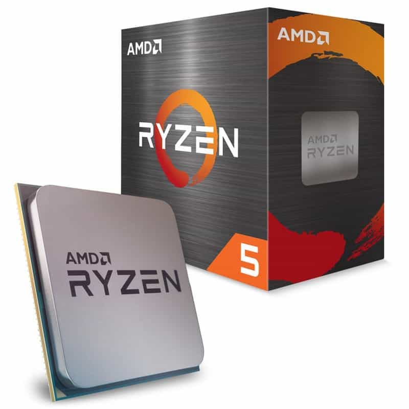 Processeur AMD Ryzen 5 5600 avec Ventilateur Wraith Stealth - Performances puissantes pour une mise à jour!
