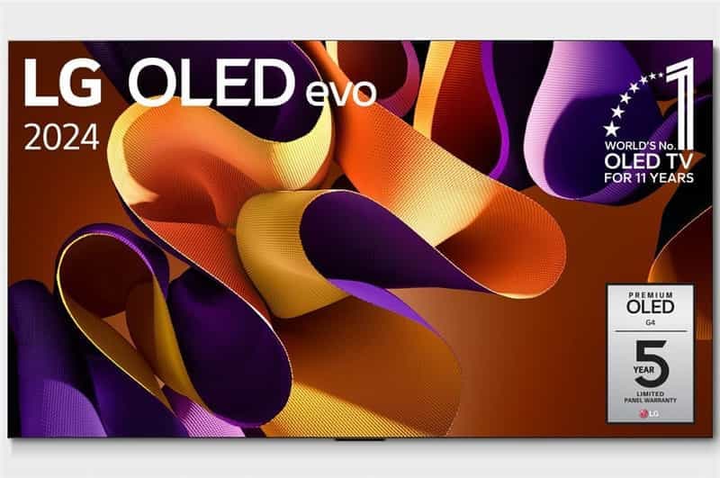 TV LG OLED77G4 - 77 pouces 4K UHD, OLED (avec remise de 300€ via ODR) + Câble HDMI