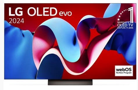 Téléviseur LG OLED55C44LA de 55 pouces - Qualité OLED UHD 4K avec 200€ de remise