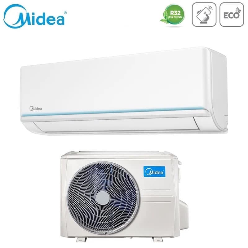 Climatiseur Midea Evolution 12000 BTU avec Wi-Fi et R-32