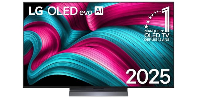 TV 55" LG OLED55C5 : 4K UHD, Dolby Vision IQ, Dolby Atmos, HDMI 2.1