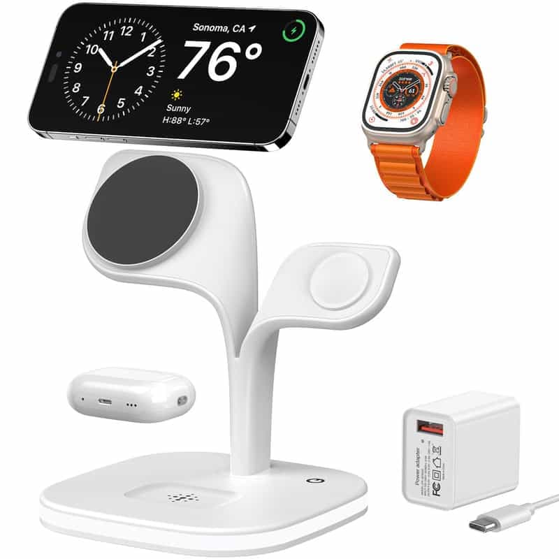 ⚡️Chargeur MagSafe Magnétique pour iPhone, Apple Watch et AirPods (Vendeurs Tiers)