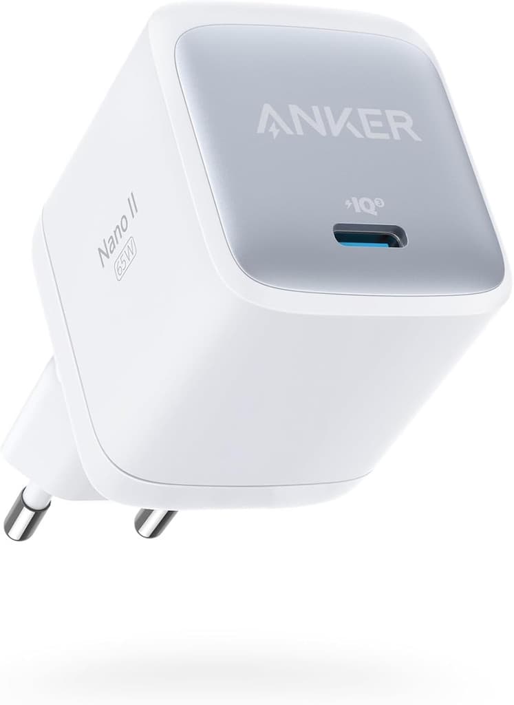 Chargeur USB-C Anker Nano II 65W ultra-compact