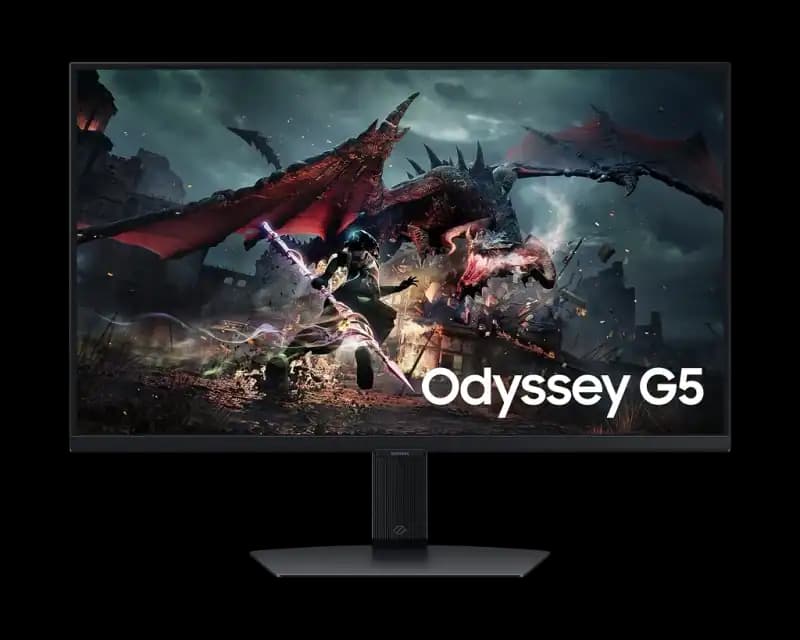 Découvrez l'Écran de Jeu Samsung Odyssey G5 27 pouces - QHD - IPS