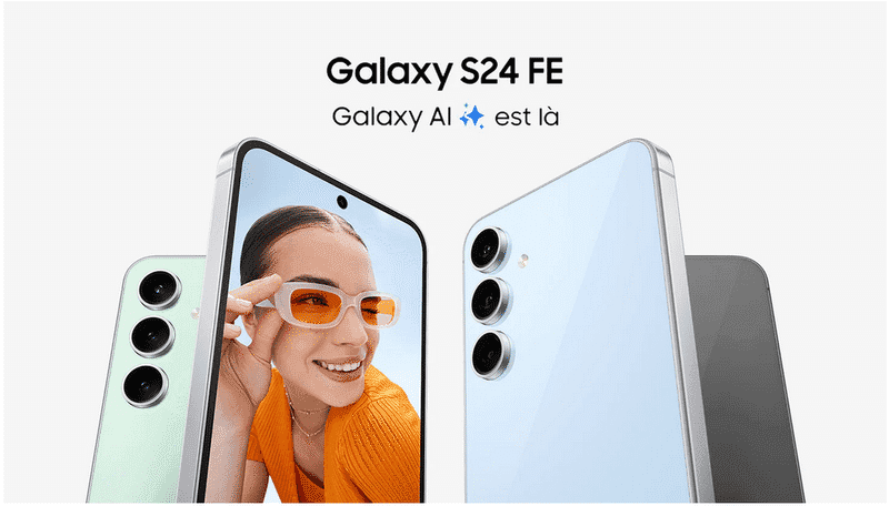Code promo - Samsung Galaxy S24 FE 128 Go à 374,05€ (100€ d'ODR)