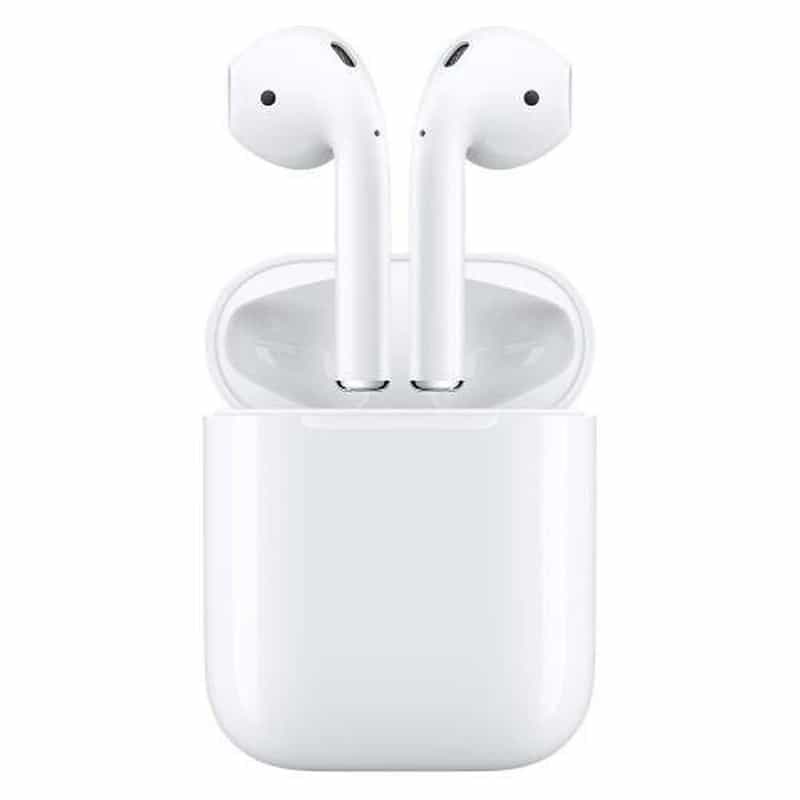 Écouteurs sans fil Apple AirPods 2 avec boîtier de charge filaire