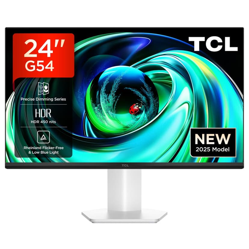 TCL 24G54 : Écran PC 24'' Mini-LED, Full HD, 100Hz, HDR 400