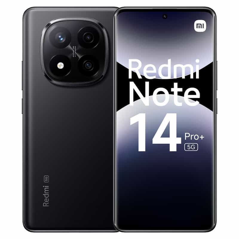 Smartphone Xiaomi Redmi Note 14 Pro+ 5G : Écran 6.67" AMOLED 120Hz, Snapdragon 7s Gen3, 8 Go RAM, 256 Go, 200MP, 5110mAh